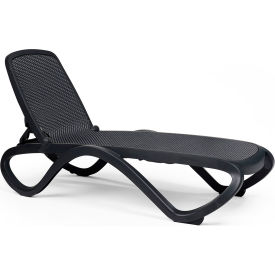 Nardi Omega Chaise Lounge Anthracite 4 Pack 