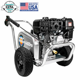 Fna Group Inc. 60825 Simpson® Water Blaster Gas Pressure Washer W/ AAA Pump, 4400 PSI, 4.0 GPM, 3/8" Hose image.
