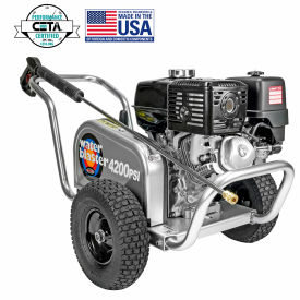 Fna Group Inc. 60827 Simpson® Water Blaster Gas Pressure Washer W/Honda Engine, 4200 PSI, 4.0 GPM, 3/8" Hose image.