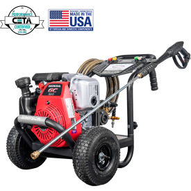 Fna Group Inc. 61023 Simpson® Industrial Gas Pressure Washer W/ Honda GC190 Engine & AAA Pump, 2700 PSI, 2.7 GPM image.