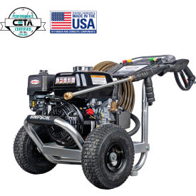 Fna Group Inc. 61024 Simpson® Industrial Gas Pressure Washer W/ Honda GX200 Engine & AAA Pump, 3000 PSI, 3.0 GPM image.