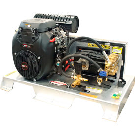 Truck Mount Water Gas Industrial Pressure Washer, CRX680 Engine, Belt Drive, 3000 PSI view 2