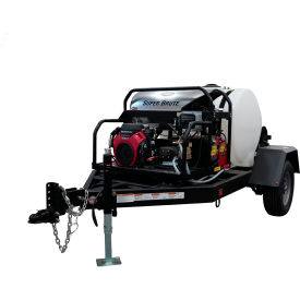 Simpson® Industrial Hot Water Pressure Washer Trailer Honda GX690 3500 PSI 5.5 GPM 