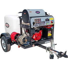 Simpson® Industrial Hot Water Pressure Washer Trailer Honda GX690 COMET Pump 3500 PSI 