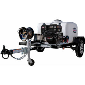 Simpson® Mobile Trailer Gas Pressure Washer with CRX420 Engine 4200 PSI 4.0 GPM 