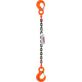 Single Leg Chain Sling with Sling Hook On Both End, 1/2" x 8', Grade 100 view 2