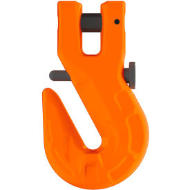 Grade 100 Clevis Grab Hook with Catch, 1/2", 14771 lb. Capacity view 2