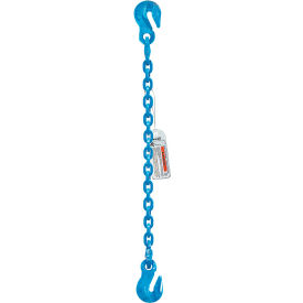 Single Leg Chain Sling, Grab & Sling Hook, 9/32" x 10', 5200 lb. Sling Cap., 90-Degrees, G120 view 2