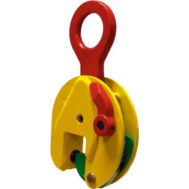 1 TSEU-H Hard Vertical Plate Lifting Clamp, 2000 lb Capacity, 1/2" Jaw view 2