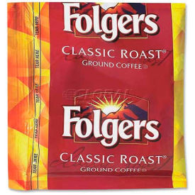 Folgers FOL06125 Folgers® Classic Roast Coffee, Regular, 0.9 oz., 36/Carton image.