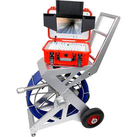 Forbest Products Co. FB-PIC3388ET-200-MF Forbest Sewer Camera System w/ 10" LCD Monitor, Keyboard Pad & 200L Cable image.