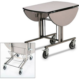 Forbes Industries 4959-WDS Forbes 4959-WDS - Room Service Table, Oval Tabletop image.