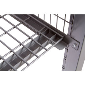 Folding Guard LPC-S-4818 Stor-More® LPC-S-4818 Loss Prevention Security Cabinet Welded Wire Removable Shelf 45"W x 14"D image.