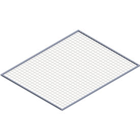 Stor-More® TSL-FW Mesh Top Panel 36"W x 49"D Gray 