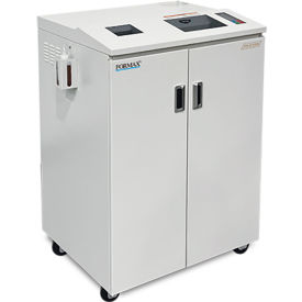 Formax FD8732HS Formax® High Security Cross Cut Paper & Optical Media Shredder w/ Auto Oiler, White image.