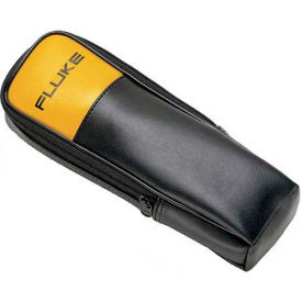 Fluke C33 Fluke C33 Soft Case, Vinyl, Black/Yellow, Zippered carrying case W/durable vinyl exterior image.
