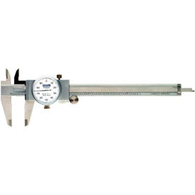 Fowler 52-008-706-0 Fowler 52-008-706-0 0-6" Shockproof Dial Caliper W/White Dial image.