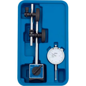 Fowler 52-585-110-0 Fowler 52-585-110-0 Magnetic Base with Fine Adjust and Dial Indicator Combo image.
