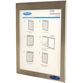 Frost Products Ltd 1120****** Frost® Enclosed Event Log & Communication Display w/ Stainless Steel Frame image.