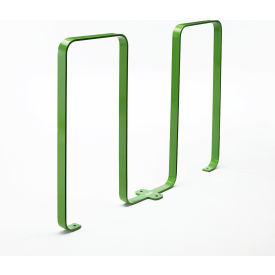 Linguini 5 Bike Capacity Steel Bike Rack Green 