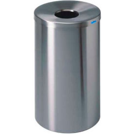 Frost Products Ltd 310J Frost Stainless Steel Jumbo Round Open Top Trash Can, 45 Gallon image.