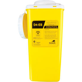 Frost Products Ltd 878-500 Frost Products 878-500 Internal Disposable Containers for 878 Sharps Disposal, Yellow, Case of 4 image.