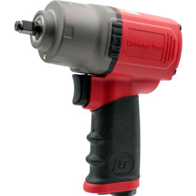Florida Pneumatic Mfg Corp. UT8065R Universal Tool Industrial Air Impact Wrench, 0.375" Drive Size, 550 Max Torque image.