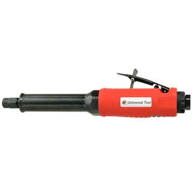 Florida Pneumatic Mfg Corp. UT8728E Universal Tool Extended Die Grinder, 1/4" Air Inlet, 22000 RPM, .9 HP image.