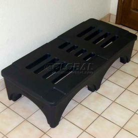 Forte Product Solutions 8001809 SureStack Dunnage Rack 60"W x 22"D x 12"H - Black image.