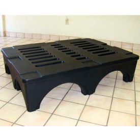 Forte Product Solutions 8001810 SureStack Dunnage Rack 48"W x 36"D x 12"H - Black image.