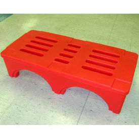 Forte Product Solutions 8001911 SureStack Dunnage Rack 48"W x 22"D x 12"H - Red image.