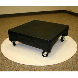 Forte Product Solutions 8002291 Mini Merchandiser with wheels 24"W x 24"D x 9"H - Black image.