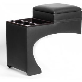 TSI PRODUCTS INC 10111 TSI Bench Seat Mounted Console-Full Size Pickup-Suburban - Model 10111 in Vinyl Black image.