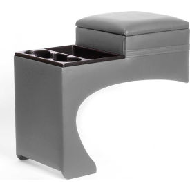 TSI PRODUCTS INC 10115 TSI Bench Seat Mounted Console-Full Size Pickup-Suburban - Model 10115 in Vinyl Gray image.