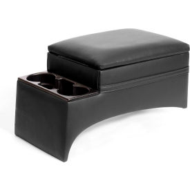 TSI PRODUCTS INC 10311 TSI Bench Seat Mounted Center Console and Cup Holders - Model 10311 in Vinyl Black image.