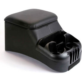 TSI PRODUCTS INC 30011 TSI Upholstered Clutter Catcher Bench Seat Console - Model 30011 in Vinyl Black image.