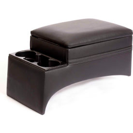 TSI PRODUCTS INC 33311 TSI Contractor Bench Seat Mounted Floor Shift Compatible Console - Model 33311 in Black image.