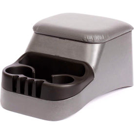 TSI PRODUCTS INC 34215 TSI Clutter Catcher Bench Seat or Floor Mount Console - Model 34215 in Grey image.
