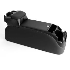 TSI PRODUCTS INC 54411 TSI Premium Clutter Catcher Low Profile Center Console for Minivan Pick-up and SUV - 54411 in Black image.