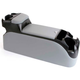 TSI PRODUCTS INC 54415 TSI Premium Clutter Catcher Low Profile Center Console for Minivan Pick-up and SUV - 54415 in Grey image.