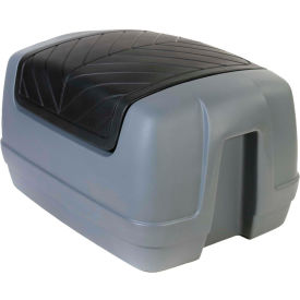 Forte Product Solutions 8002473 Forte 8002473 StorBox™ Storage Bin with Lid - 127 Gallon 48"L x 28"W x 25"H Gray image.