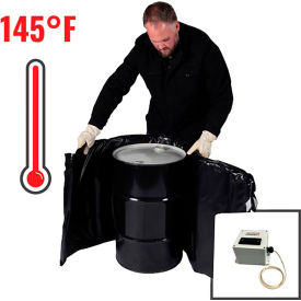 Powerblanket® Connect Insulated PRO Model Drum Heater For 15 Gal. Cap. Up to 145°F 120V 