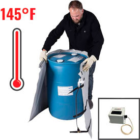 Powerblanket® Xtreme Connect Insulated PRO Model Drum Heater For 30 Gal. Cap. 145°F 120V 