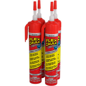 Flex Seal Hi-Performance Hybrid Caulk, 9 oz. Pressurized Can, White, Pk of 4 view 2