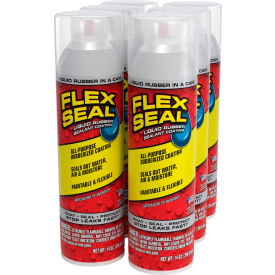 Liquid Spray Rubber Sealant Coating, 14 oz. Can, Clear, Pack of 6 view 2