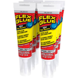 Waterproof Adhesive, 4 oz. Tube, Clear, 6/Case view 2
