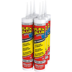 Waterproof Adhesive, 9 oz. Pro Cartridge, Clear, 6/Case view 2