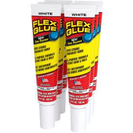 Waterproof Adhesive, 6 oz. Tube, White, 6/Case view 2