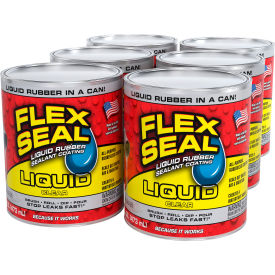 Liquid Rubber Sealant Coating, 16 oz. Can, Clear, 6/Case view 2