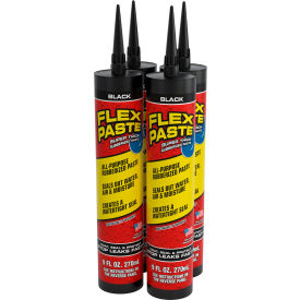 Super Thick Rubberized Paste, 9 oz. Cartridge, Black, 4/Case view 2